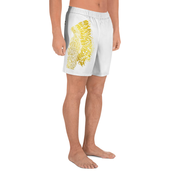 Mana Warrior Chief White Gold Men's Shorts