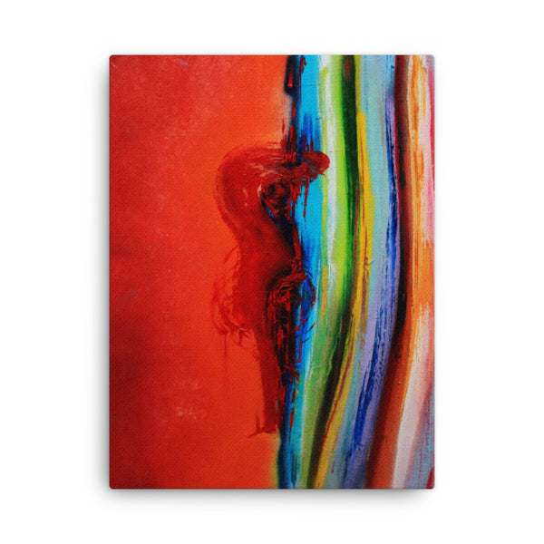 Pressing Color Inversion Canvas