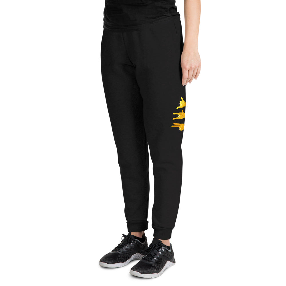 Peace love Aloha Joggers
